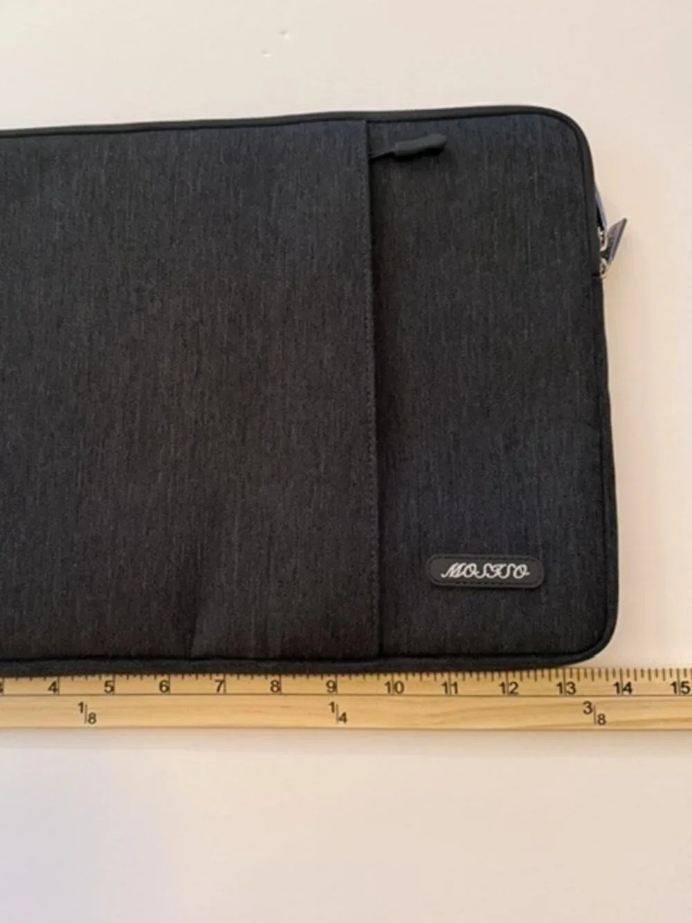 Mosiso Laptop Sleve with Front Pocket, Space Gray, 13-13.3 inch